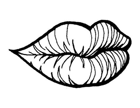 lips coloring pages coloring home