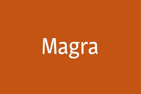 magra fonts shmonts