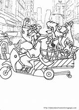 Oliver Company Coloring Pages Coloriage Book Fun Kids sketch template