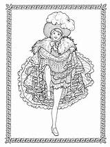 Coloring Book Costumes Dancers Pages Dancing Para Colorear Artículo Issuu Dibujos sketch template