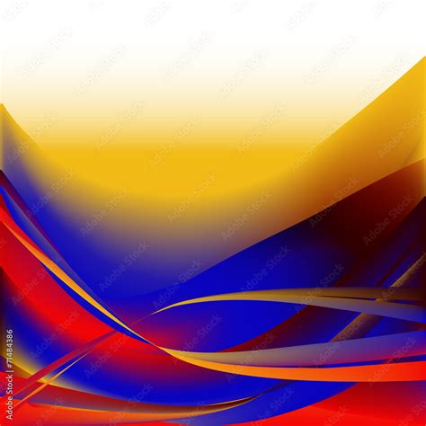 red blue yellow background