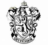 Gryffindor Wappen Hogwarts Griffindor Escudo Ravenclaw Escudos Slytherin Zeichen Ausmalbilder Crests Aesthetics sketch template
