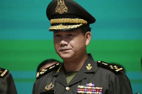 Cambodian Pm Hun Sen’s Son Becomes 4 Star General Fmt