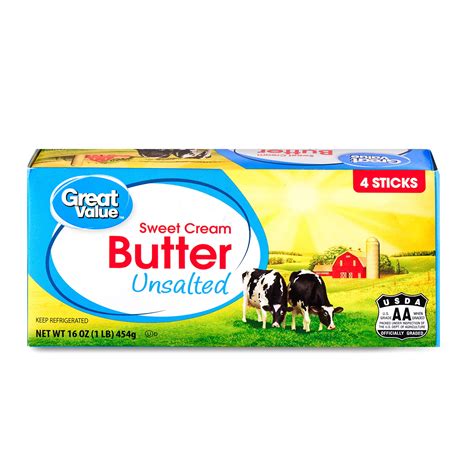 great  sweet cream unsalted butter  oz walmartcom