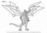 Bakugan Dragonoid Drago Titanium Drawingtutorials101 sketch template
