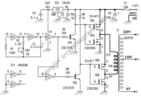 inverter circuit diagram home wiring diagram