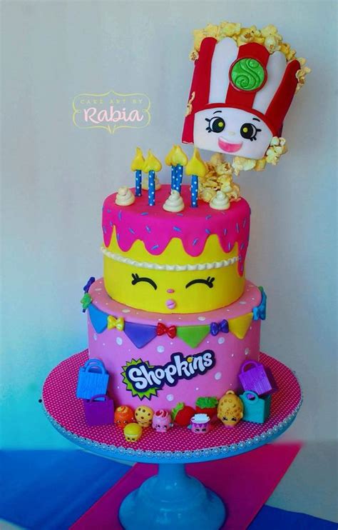 adorable shopkins cakes   wow  guests pretty  party