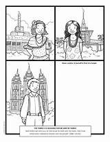 Lds Missionary sketch template