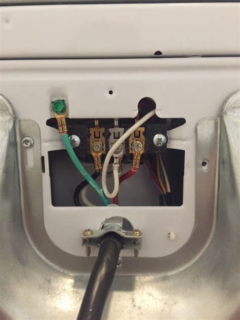 wiring  dryer plug