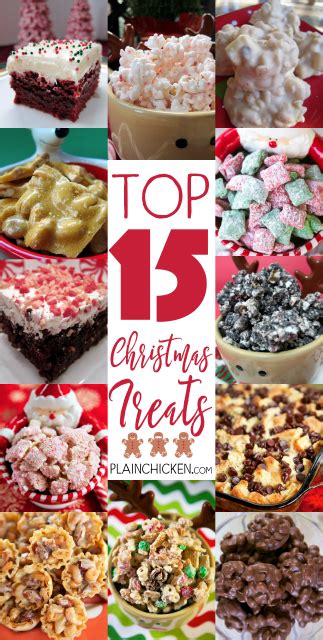 Top 15 Christmas Treats Plain Chicken®