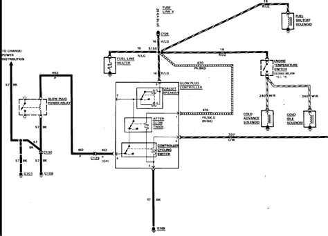 ford   glow plug relay wiring diagram justanswer