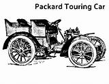 Packard Startsateight sketch template