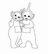 Teletubbies Coloring Pages Characters Colouring Books Kids Cartoon Printable Book Library Clipart Popular Comments Figure Children Coloringhome sketch template