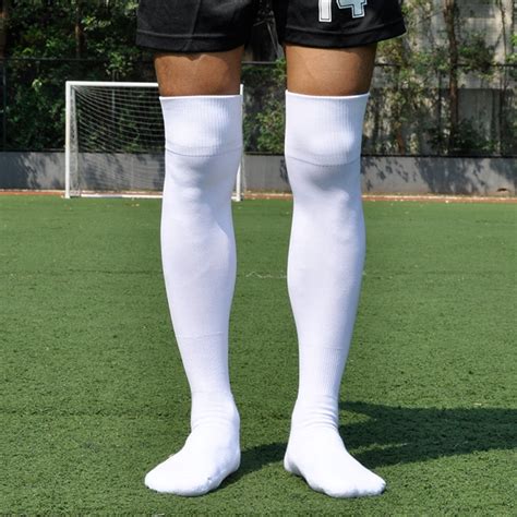 2018 new outdoor sports football socks long stockings over knee high