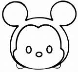 Tsum Mickey Amis Ses Morningkids sketch template