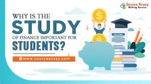 study  finance important  students