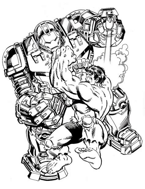 hulkbuster coloring pages  printable coloring pages  kids