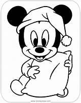 Mickey Mouse Drawings Baby Disney Coloring Drawing sketch template