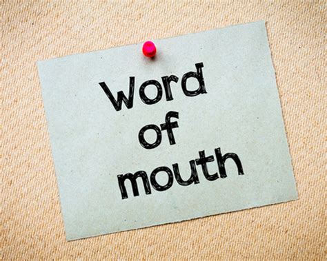 word  mouth    talk   business social media examiner