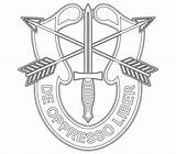 Forces Liber Oppresso Crest Airborne Beret Patches Vectorified sketch template