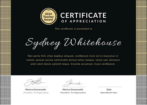 printable teacher appreciation certificates web