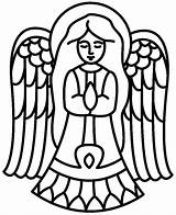 Symbol Angels Clipart Marcels Angioletti Margherita Natale Enfeitar Recortar sketch template