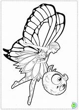 Princess Coloring Fairy Mariposa Barbie Dinokids Close Print Library Clipart Popular sketch template