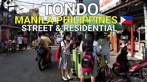 Tondo Manila Philippines 🇵🇭 Lifestyles Footages Walking Tour Around