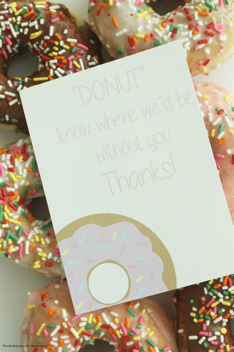 donut printable  teacher appreciation week skip   lou