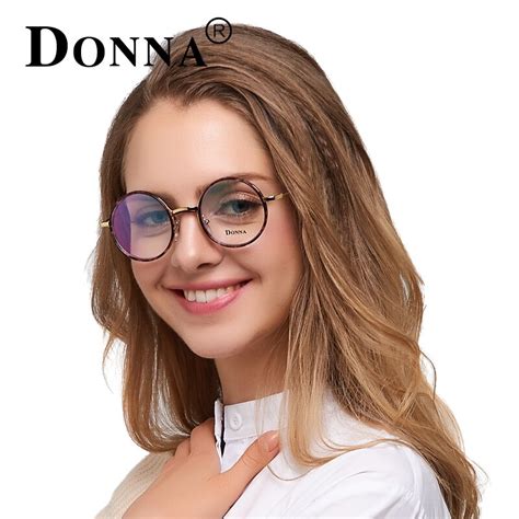 Donna Women Fashion Reading Eyeglasses With Clean Lens Optical Round