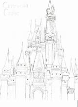 Magic Kingdom Coloring Pages Castle Disney Getdrawings Color Getcolorings sketch template