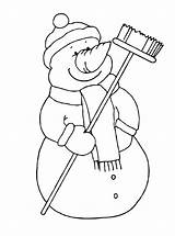Sneeuwpop Schneemann Kleurplaat Malvorlage Maak Persoonlijke Ausmalbild Stimmen sketch template