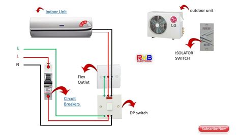 wiring diagram outdoor ac split
