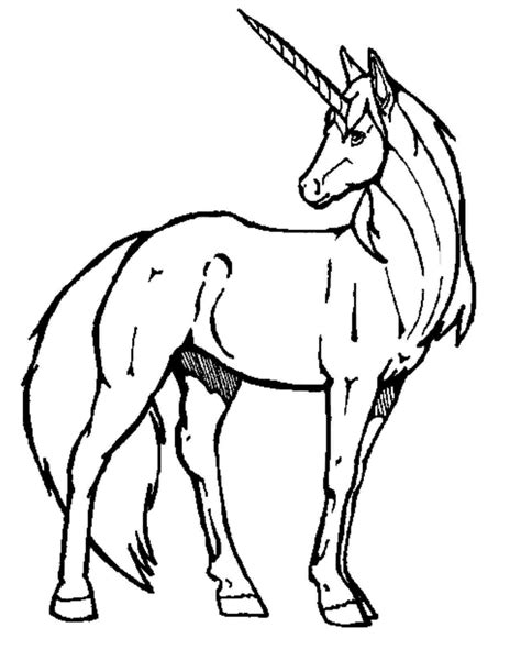 simple unicorn drawing    clipartmag