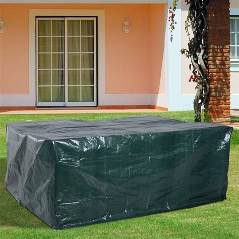 outsunny large patio set cover outdoor garden furniture cover waterproof ebay