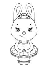 ballerina kids coloring page  stock photo public domain pictures