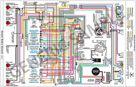 factory wiring diagram full color fits  chevelle  opgicom