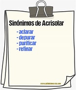 Image result for Acrisolar. Size: 156 x 185. Source: www.definiciones-de.com