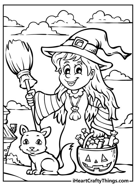 halloween printables coloring pages   halloween  update