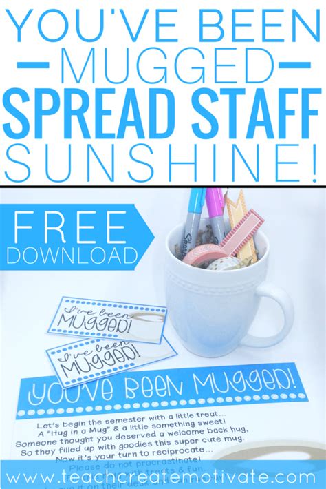 youve  mugged spread staff sunshine  printable  ve