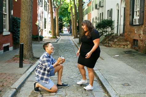 Gabby And Brooke A Philadelphia Gayborhood Proposal