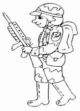Coloring Pages Soldier Army Soldiers Kids Para Colorear Soldados Printable Toy Gun Dibujos Soldado Color Dibujo Nerf Pintar Colorir Imprimir sketch template