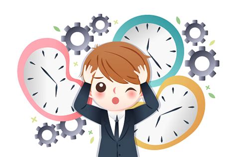 businessman busy  time stock illustration  image  istock