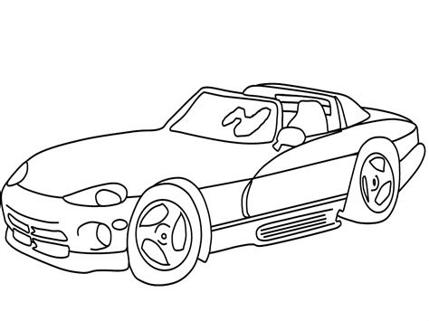 car coloring pages coloringpagescom