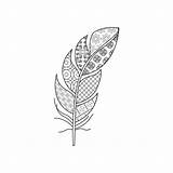 Zentangle Vaned Ausmalen Feder sketch template