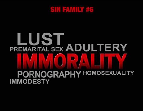 Immorality Vs Purity