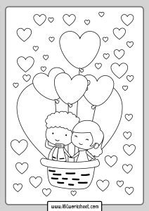 love couples coloring pages