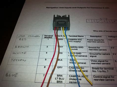 lexus rx backup camera wiring diagram wiring diagram pictures