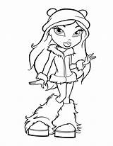 Bratz Coloring Pages Printable Winter Print Girls Baby Babyz Color Drawings Printables Dolls Hellokids Coloriage Popular Coloringhome Getdrawings Library Clipart sketch template