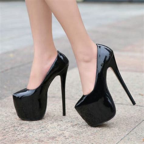 35 44 size women super high heels 18cm shoes concise 8cm platforms shoes pumps wedding party